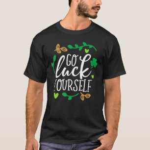 T-shirt Drôle Saint Patrick S Jour Costume Pour Adultes Ho