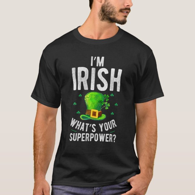 T-shirt Drôle Saint Patrick's Day Down pour la classe Shen (Devant)