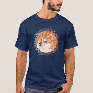 T-shirt Drôle Shiba Inu Chien Crypto Shib Armée Mème Coin 