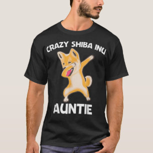 T-shirt Drôle Shiba Inu pour maman tante Dabbing japonais