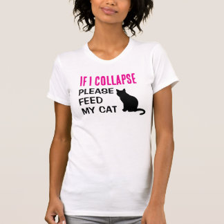 T-shirt Drôle si je réduit Chat maman Amoureux des chats