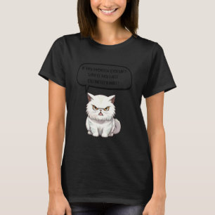 T-shirt drôle Si Ma Bouche Ne Le Dit Pas Citation Sarcasti