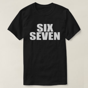 T-shirt Drôle Six Sept 67 Mème   Conception de Mème Virale