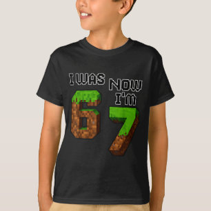T-shirt Drôle Six Sept J'avais 6 ans Maintenant j'ai 7 ans