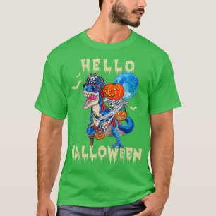 T-shirt Drôle Skeleton équitation maman Dinosaur T re Citr