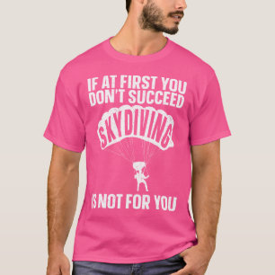 T-shirt Drôle Skydiving Art Pour Sky Diving Lover Skydiver