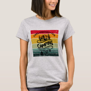 T-shirt Drôle slogan de l'équipe de camping fun camper ami