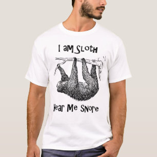 T-shirt Drôle Sloth