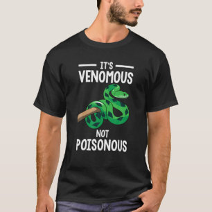 T-shirt Drôle Snake Cadeau Hommes Femmes Cool C'est Vénomo