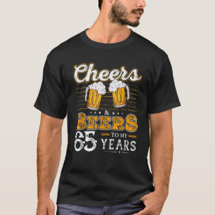 T-shirt Drôle Soeurs Et Bières À Mes 65 Ans 65ème Annivers