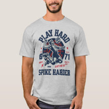 Drôle Spikeball Citation Jouer Hard Spike Harder