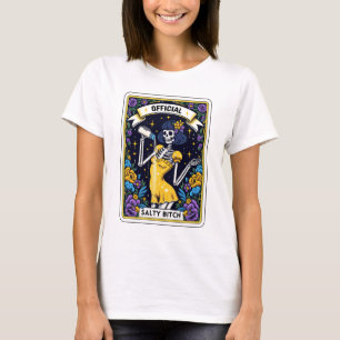 T-shirt Drôle Squelette Salé B Tarot