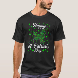 T-shirt Drôle St Patrick S Jour Chien Golden Retriever Sha