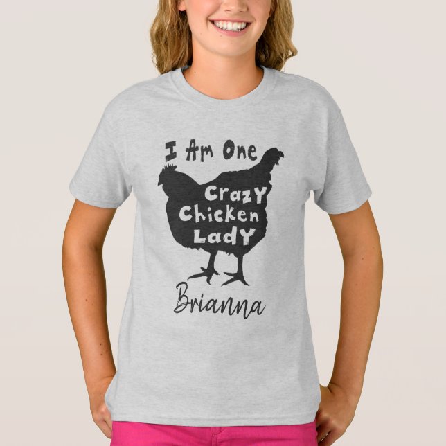 T-shirt Drôle Super mignon Fou Douline Dame Personnalisée (Devant)