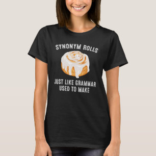 T-shirt Drôle Synonyme Rolls Cadeau Cool Cinnamon Rolls Ma