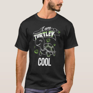 T-shirt Drôle T Totalement génial Turtley Congenial