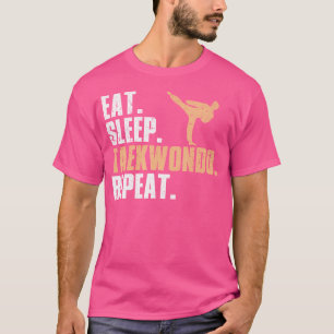 T-shirt Drôle Taekwondo pour les garçons filles Tae Kwon D