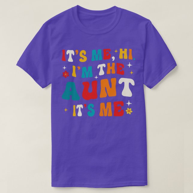 T-shirt Drôle Tante Cadeaux Cool Tante (Design devant)