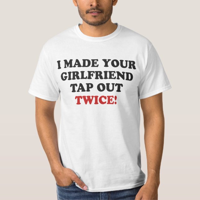 T-shirt Drôle TAPEZ la chemise (Devant)