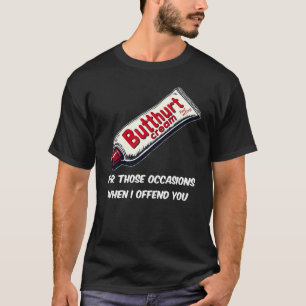 T-shirt Drôle Tee en crème de beurre - Pour les facilement