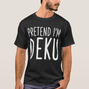 T-shirt Drôle Tee paresseux de dernière minute Fais sembla