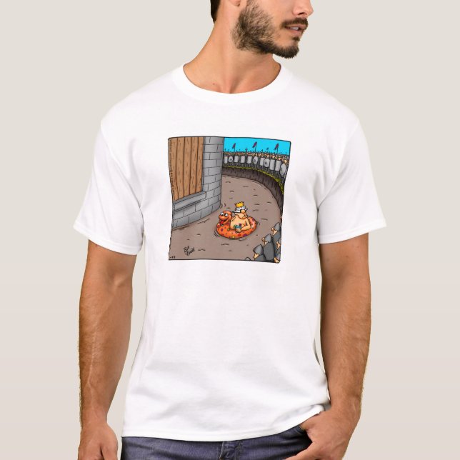 T-shirt Drôle Tee - shirt "Storm the Castle" (Devant)