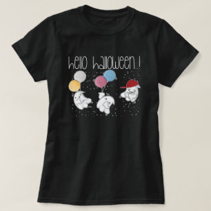T-shirt Drôle Tee - shirts fantômes, Chemises d'Halloween,
