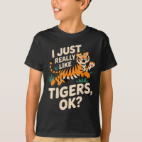 Drôle Tigre Art Pour Hommes Femmes Garçons Filles