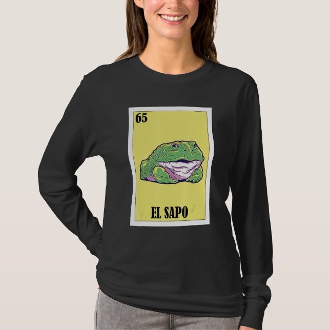 T-shirt Drôle Toad - El Sapo (Devant)