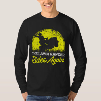 T-shirt Drôle tondeuse de pelouse I Garden Rider Cadeau
