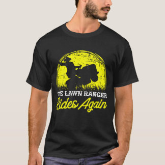 T-shirt Drôle tondeuse de pelouse I Garden Rider Cadeau