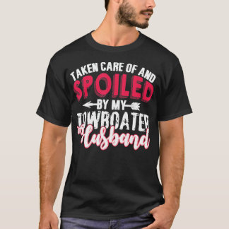 T-shirt Drôle Towboater Femme Mariage Anniversaire Cadeau