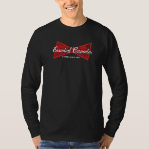 T-shirt Drôle Travail du bois Papa Père Carpenter Essentie