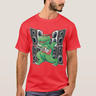 T-shirt Drôle TRe avec EGuitar Rock et Roll
