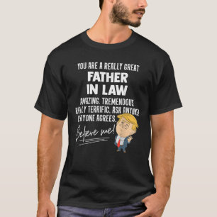 T-shirt Drôle Trump 2020 Vraiment Grand Père En Droit Gif