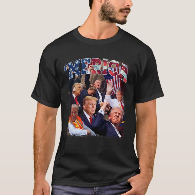 T-shirt Drôle Trump Golfe des États-Unis Amérique Trump 4  (Devant)
