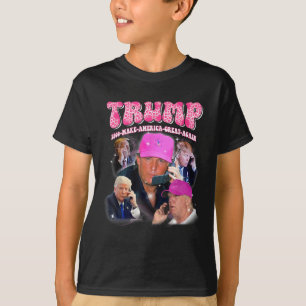 T-shirt Drôle Trump rose me manque pourtant Trump 2024 pre