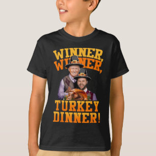 T-shirt Drôle Trump Vance Winner Dîner Turquie