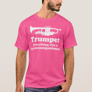 T-shirt Drôle Trumpet Joie Marching Band Camp Musique