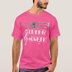 T-shirt Drôle Trumpet Player Treble Maker Clef Jazz (2 Sid