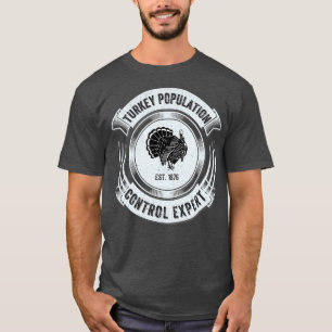 T-shirt Drôle Turquie Chasse Légende Chasse Pères de ch