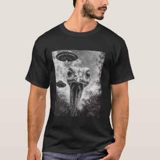 T-shirt Drôle Turquie Selfie OVNI Thanksgiving T Shirt