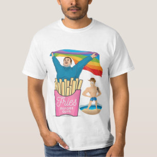 T-Shirt drôle Twink LGBT Gay Pride CHUBBY CHASER