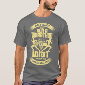 T-shirt Drôle Ultra Marathon Courir Marathoner Cadeau