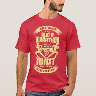 T-shirt Drôle Ultra Marathon Courir Marathoner Cadeau