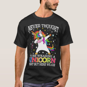 T-shirt Drôle Unicorne T Pour Papa Papa Grand-Père Big Bro
