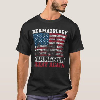 T-shirt Drôle USA Dermatologie Cadeaux Hommes Femmes Ameri