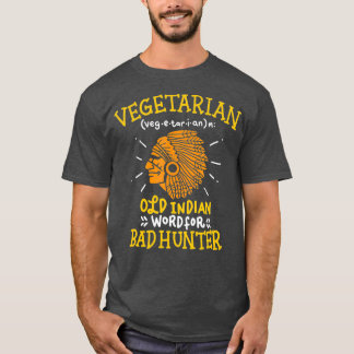 T-shirt Drôle Vegan plaisanter vieux mot indien pour mauva