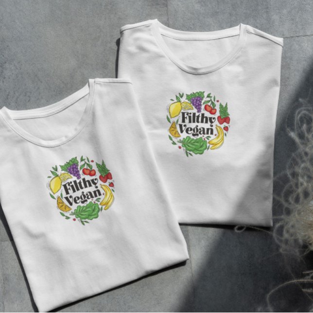 T-shirt Drôle Vegan sale (Créateur téléchargé)