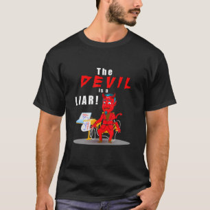 T-shirt Drôle Versets De La Bible Chrétienne Le Diable Est